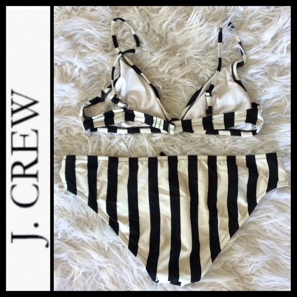J.Crew Nautical Striped Bikini - Picture 2 of 5